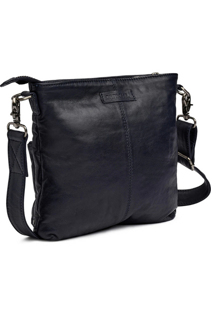 Depeche Navy Front Pockets Cross Over Bag