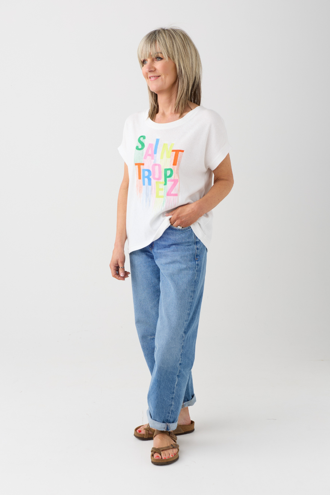 Milano Off-White Saint Tropez T-Shirt