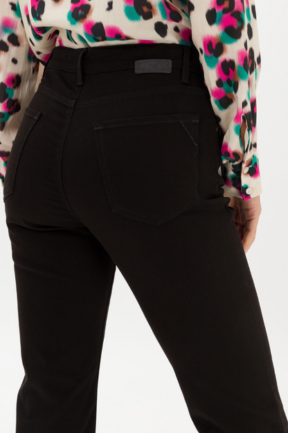 Brax Mary Black Jeans with Rhinestones