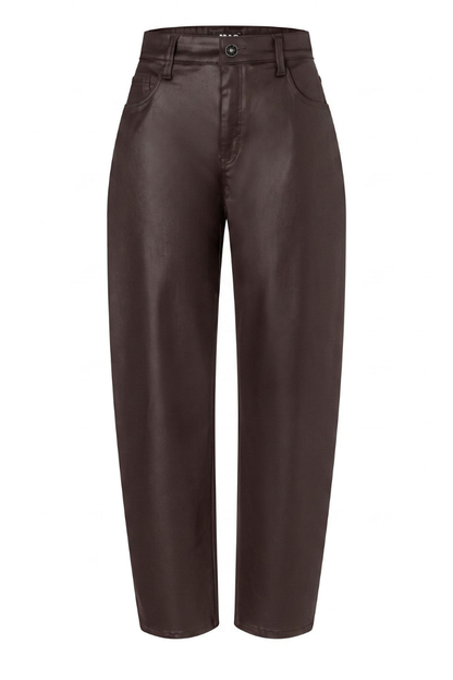 Mac Danni 2.3 Truffle/Brown Coated Trouser