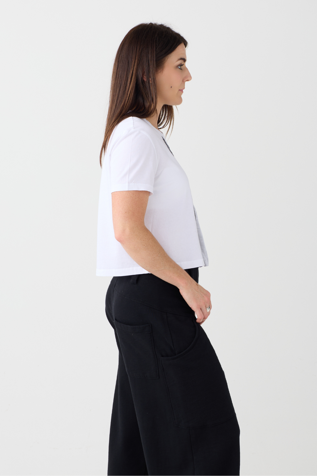 Lurdes Bergada White/Black T-Shirt 701