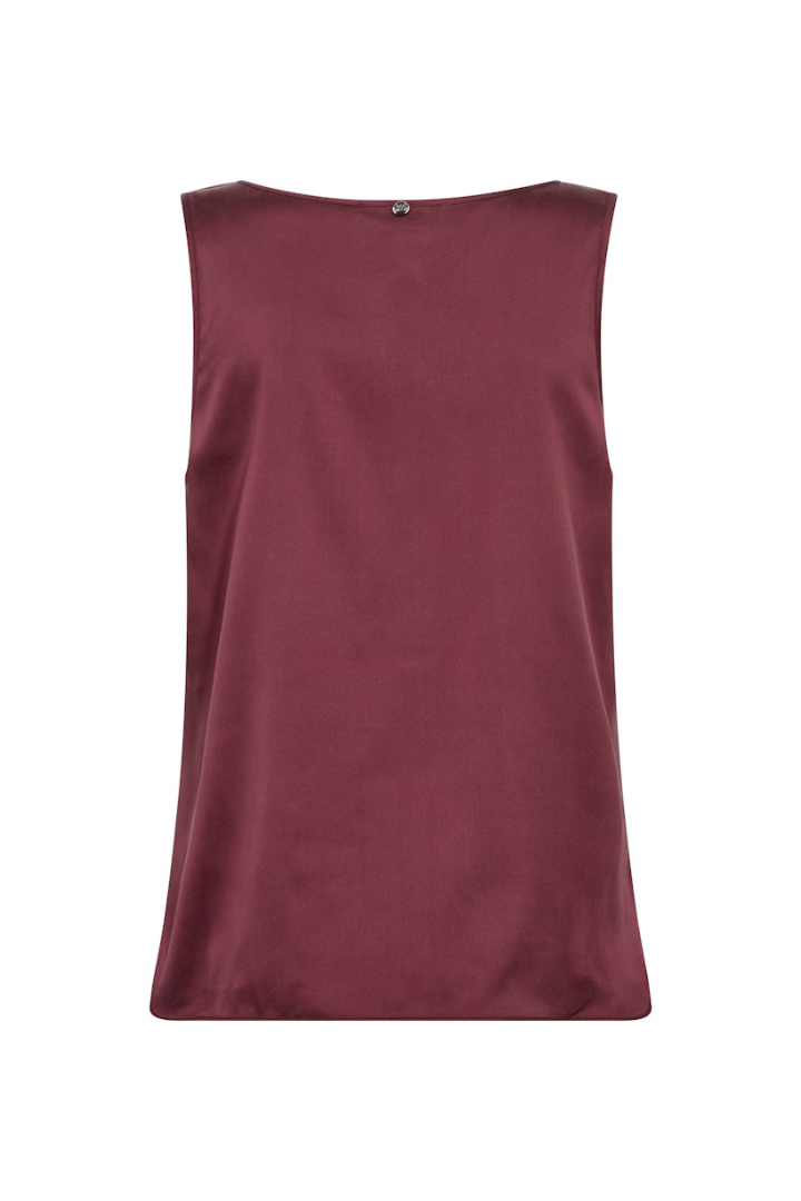Mos Mosh Astrid Port Royale Silk Tank Top