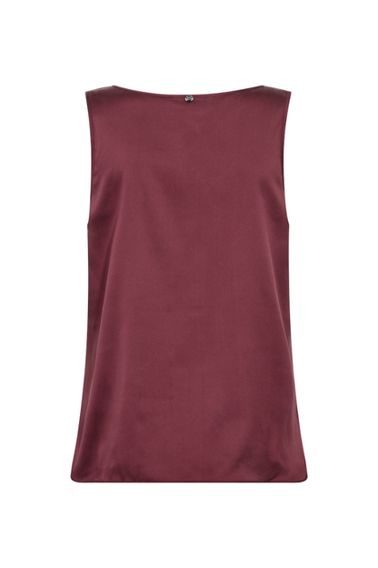Mos Mosh Astrid Port Royale Silk Tank Top