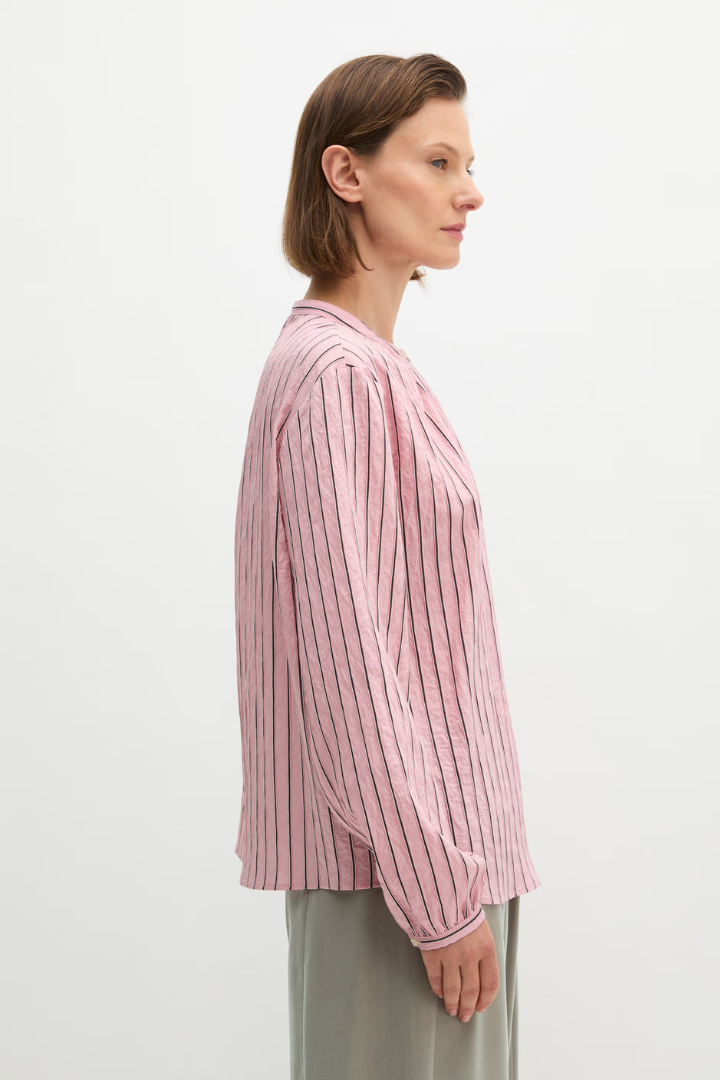 Marc O'Polo Light Pink Multi Stripe Blouse