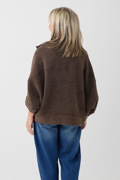 el2 Brown Fringe Jacket 6085