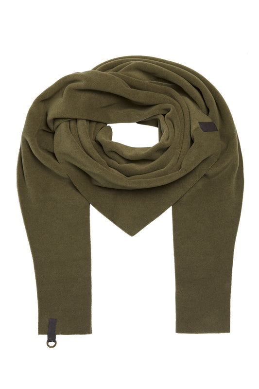HS Moss Triangle Scarf 4051