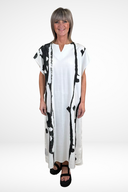 Uchuu Milk/Black Tunic Dress