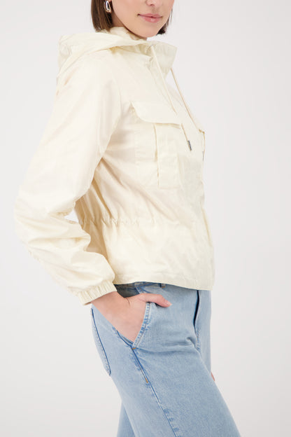 Monari Marble Hooded/Drawstring Waist Jacket
