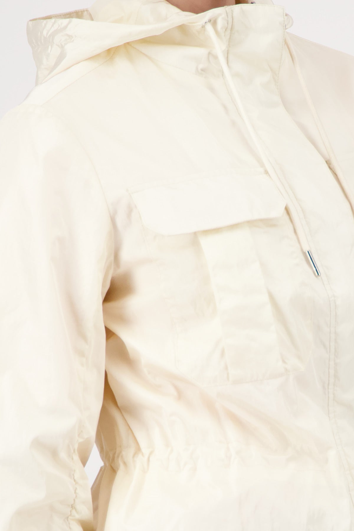 Monari Marble Hooded/Drawstring Waist Jacket