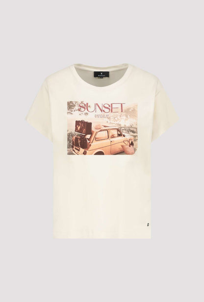 Monari Marble Car Print T-Shirt