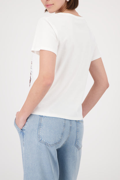 Monari Cream City Print T-Shirt