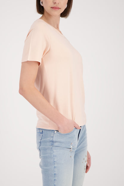 Monari Summer Peach Embellished T-Shirt