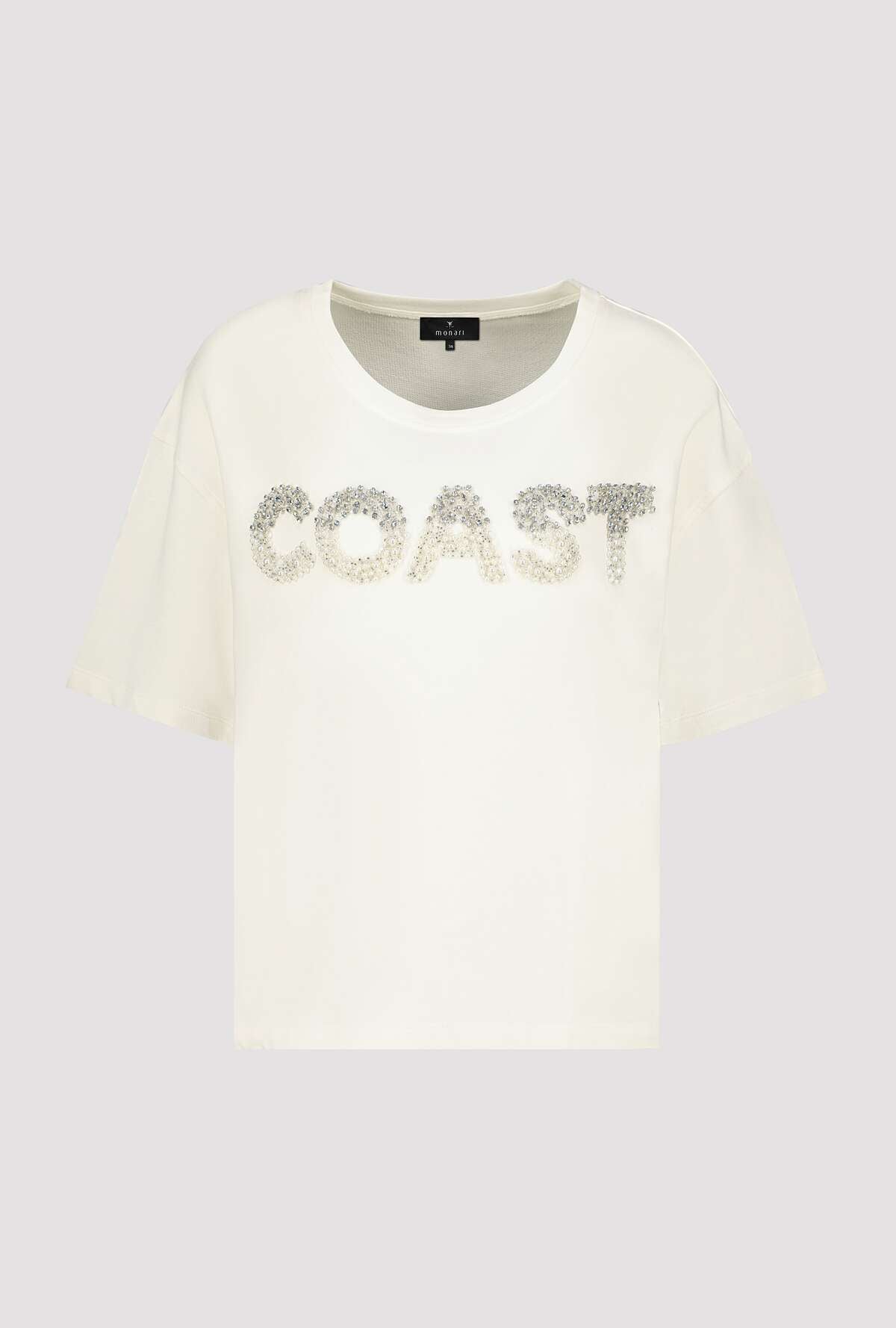 Monari Marble COAST Embellished SS Sweatshirt