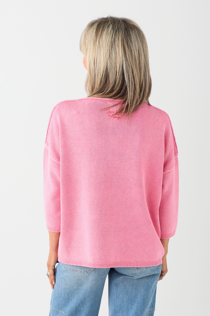 TSP Pink Oversized Jumper