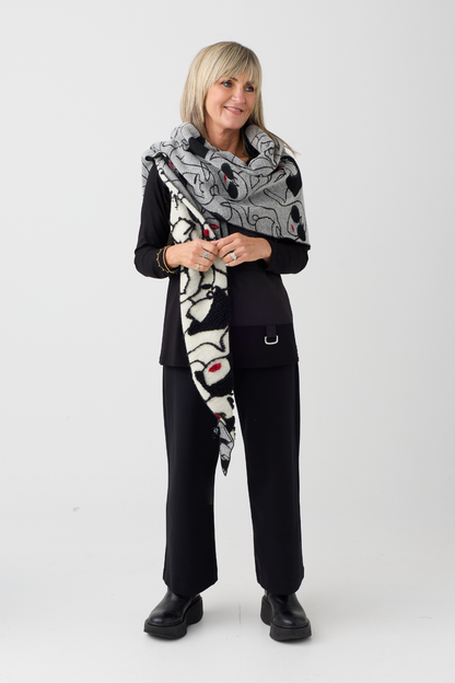 My Soul Multi Lady Scarf 8044