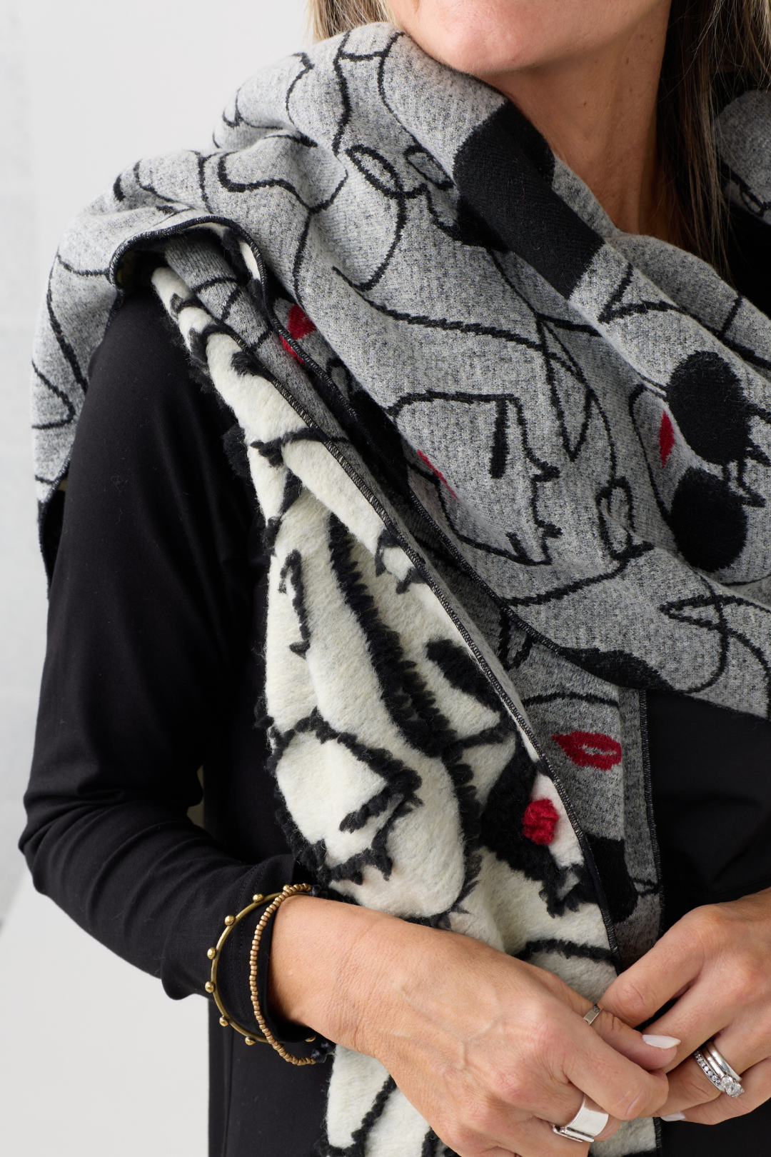 My Soul Multi Lady Scarf 8044