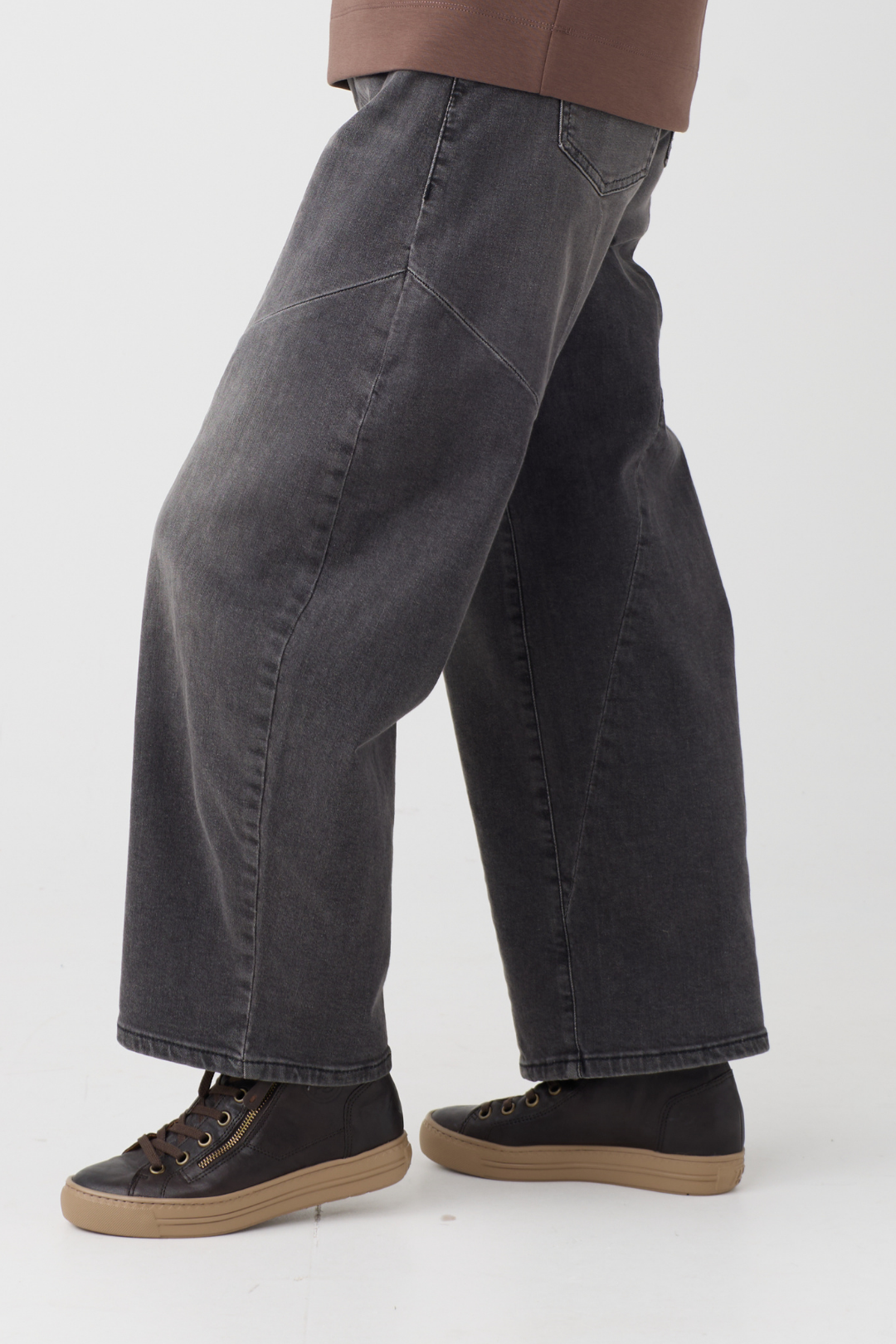 Mac Dakota Anthra Wash Barrel Jeans