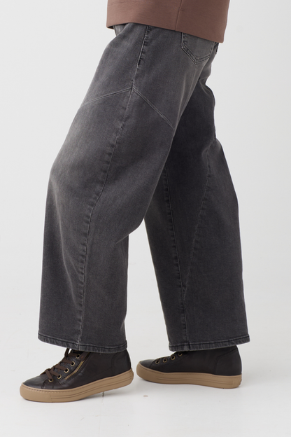 Mac Dakota Anthra Wash Barrel Jeans