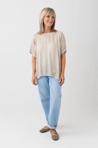 Sanctamuerte Sand Shell Top S279