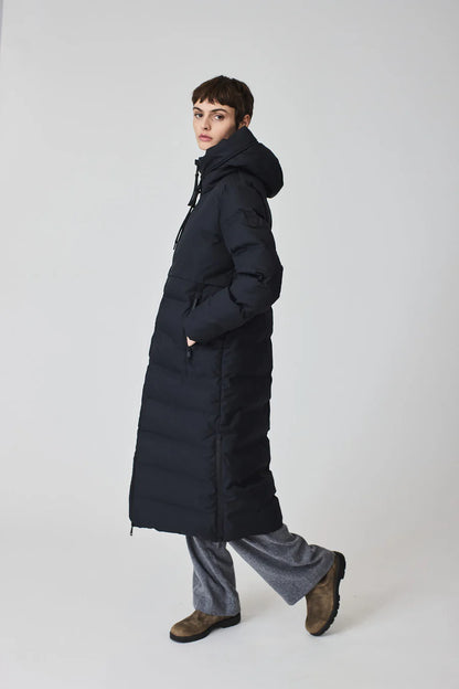 Tanta Snestorm Dark Navy Coat