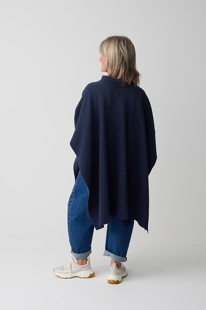 Henriette Steffensen Evening Blue Poncho