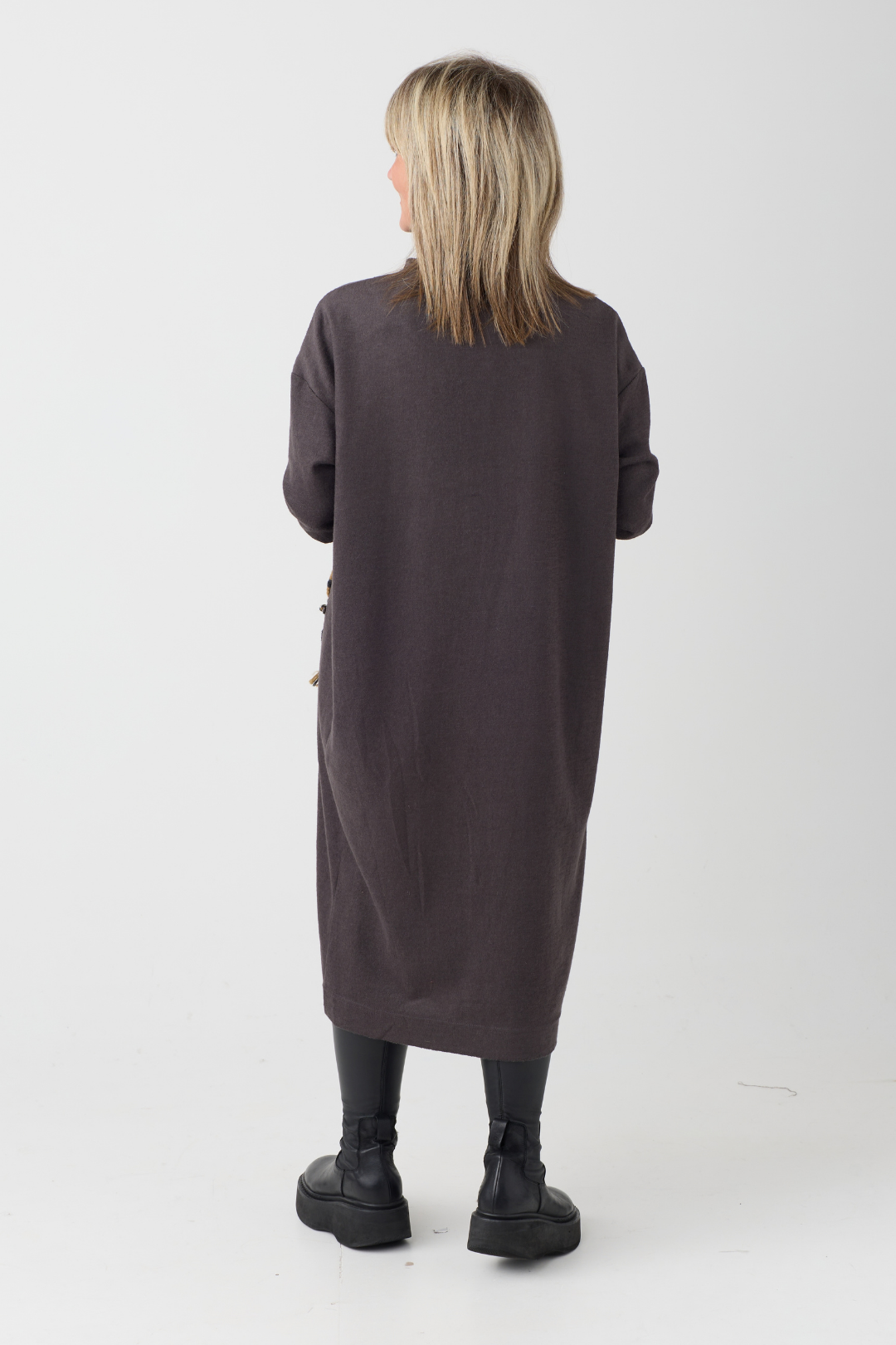 el2 Dark Grey Dress 3034