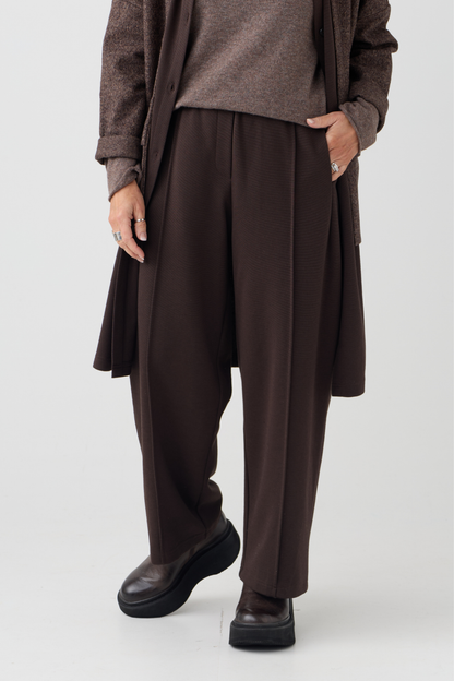 el2 Dark Brown Trouser 8091