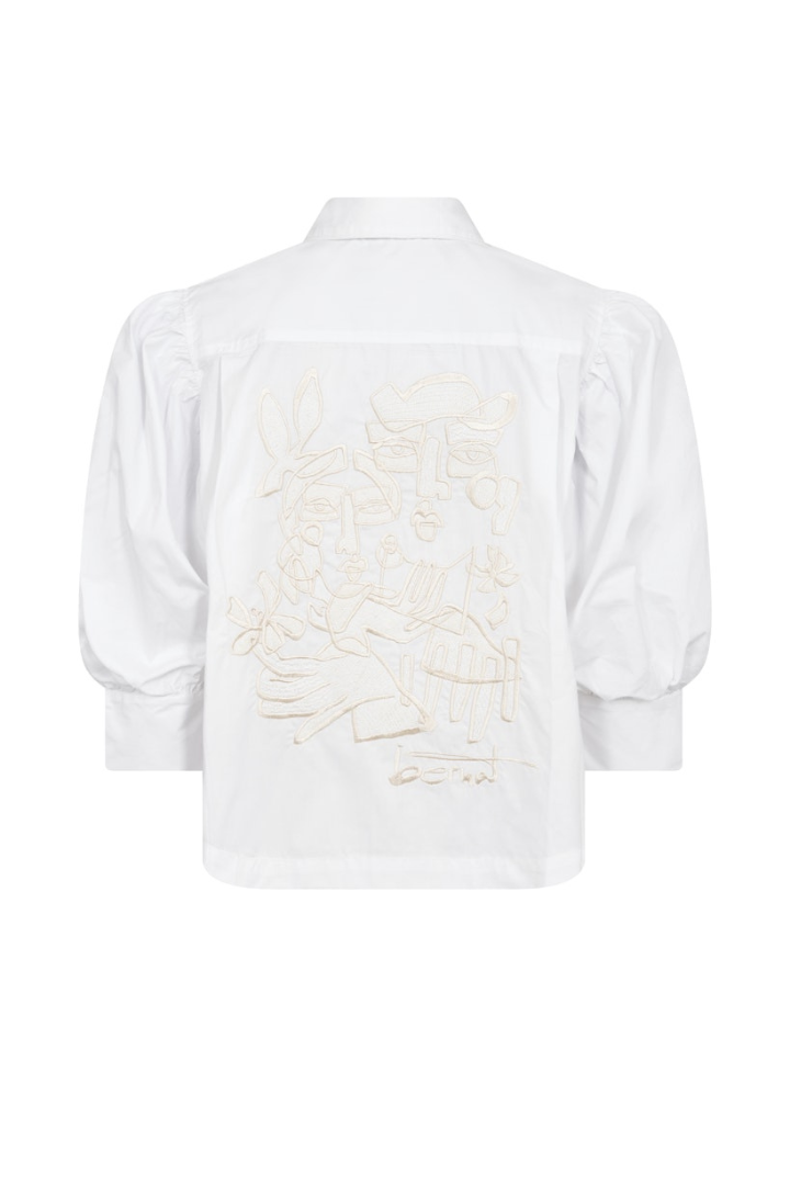 Mos Mosh Adjao White Bernat Shirt