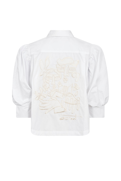 Mos Mosh Adjao White Bernat Shirt
