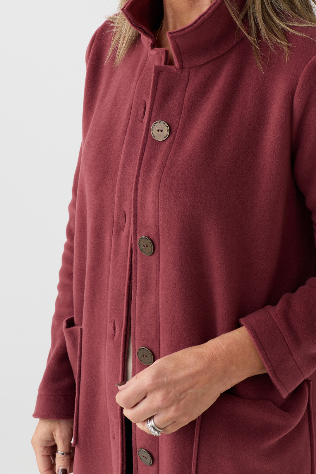 HS Bordeaux Long Jacket 7182