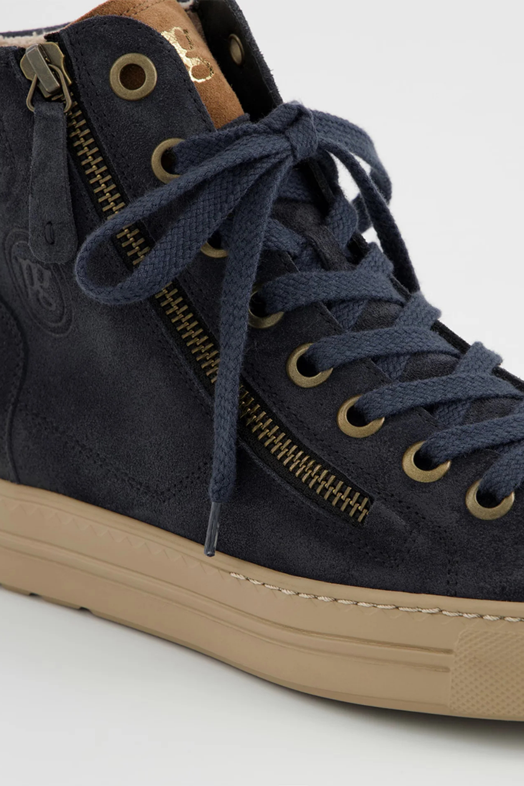 Paul Green Blue Sport Hightop Trainer