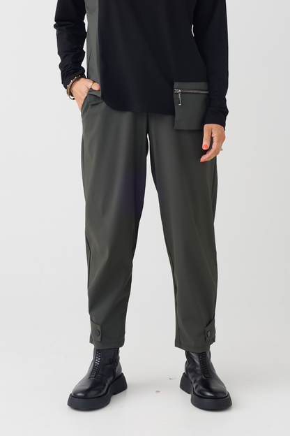Naya Thyme Drawstring Tab Hem Trouser