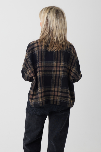 el2 Black/Brown Check Jacket 5079
