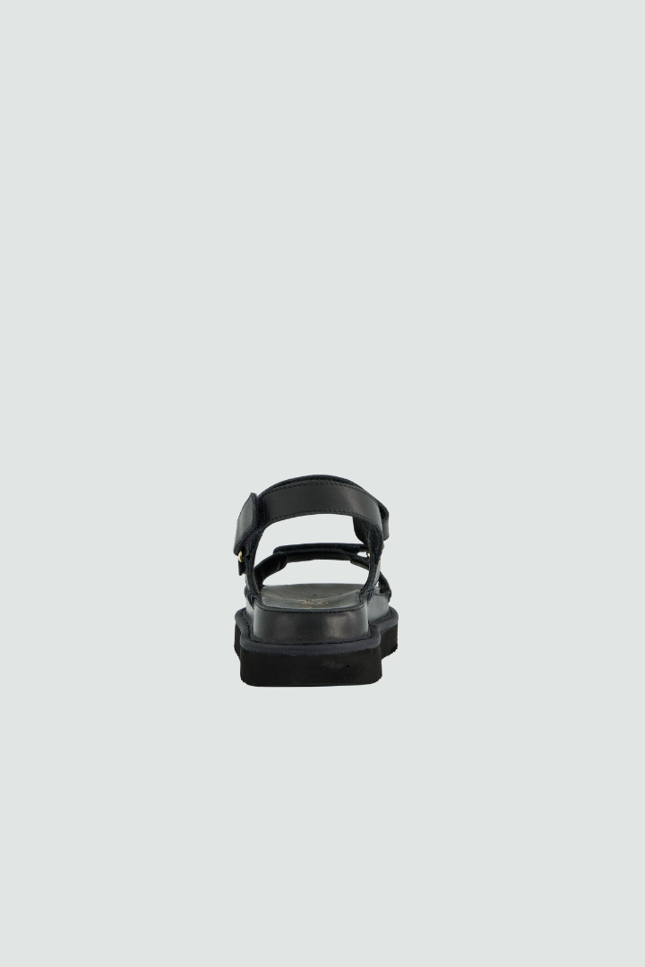 Paul Green Black Double Strap Sandals