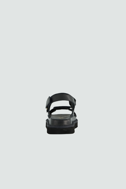 Paul Green Black Double Strap Sandals