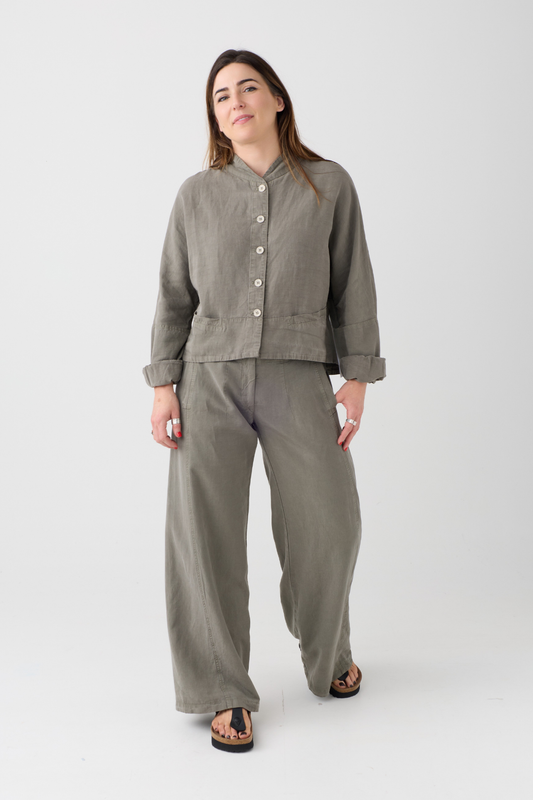 Lurdes Bergada Moss Wide Leg Trousers 040