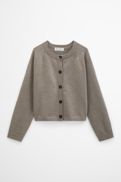 Marc O'Polo Stone/Taupe Melange Cardigan