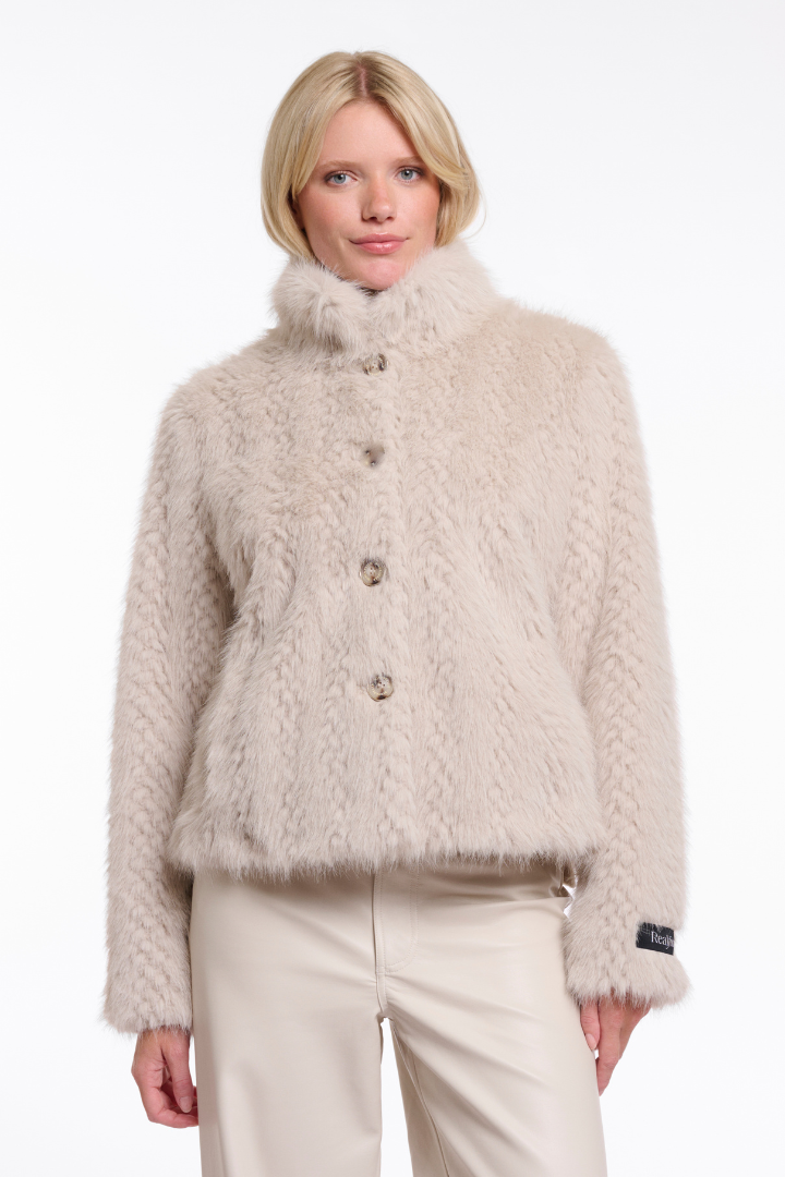 Rino & Pelle Vie Birch Faux Fur Jacket