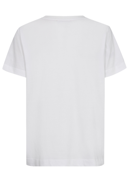 Mos Mosh Hallin White Deco T shirt