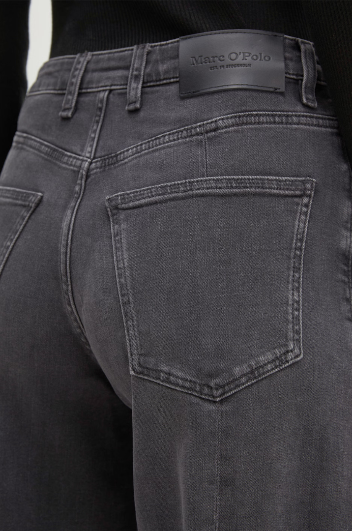 Marc O'Polo Medium Grey Lara Barrel Jeans
