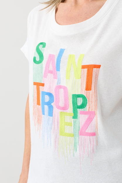 Milano Off-White Saint Tropez T-Shirt
