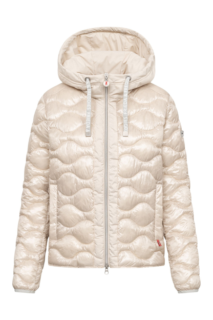 FF Champagne Thermolite Hooded Jacket