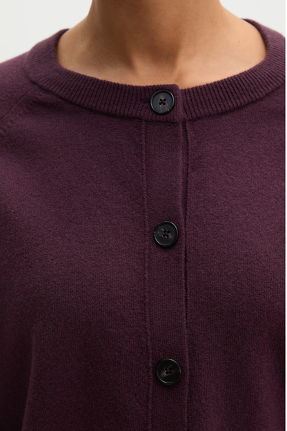 Marc O'Polo Aubergine Cardigan