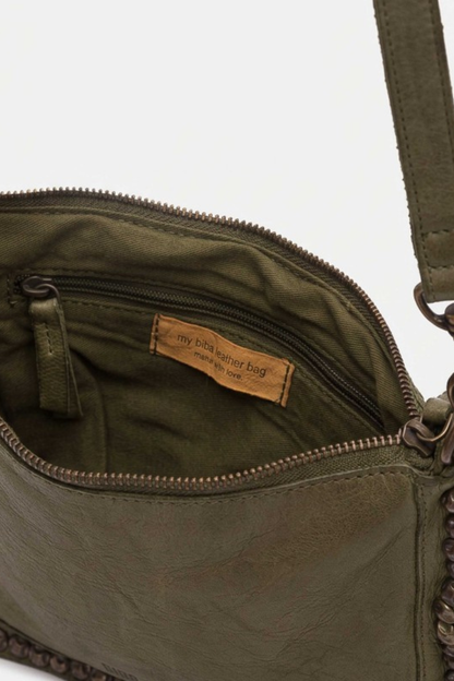 BB Khaki Portland Cross Body Bag
