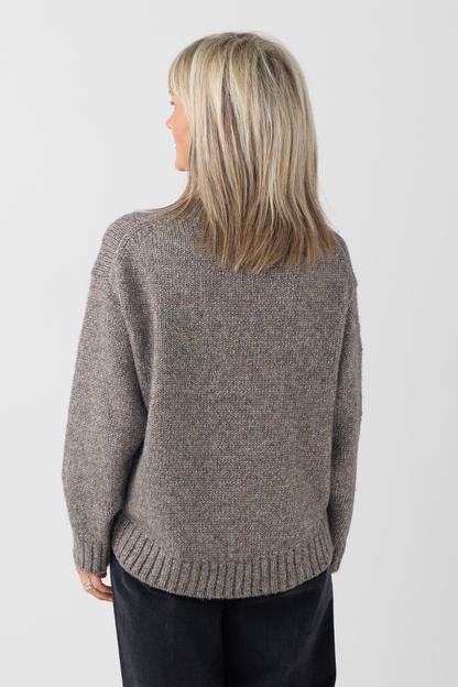 Mos Mosh Welma Dark Grey Sparkle Jumper