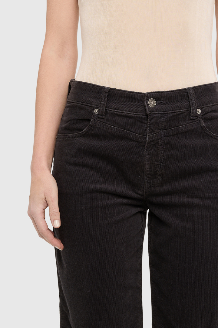 Mac Bobbie Smoked Grey Antique Barrel Jeans