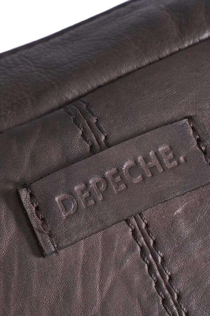 Depeche Dark Brown Cross Over Bag