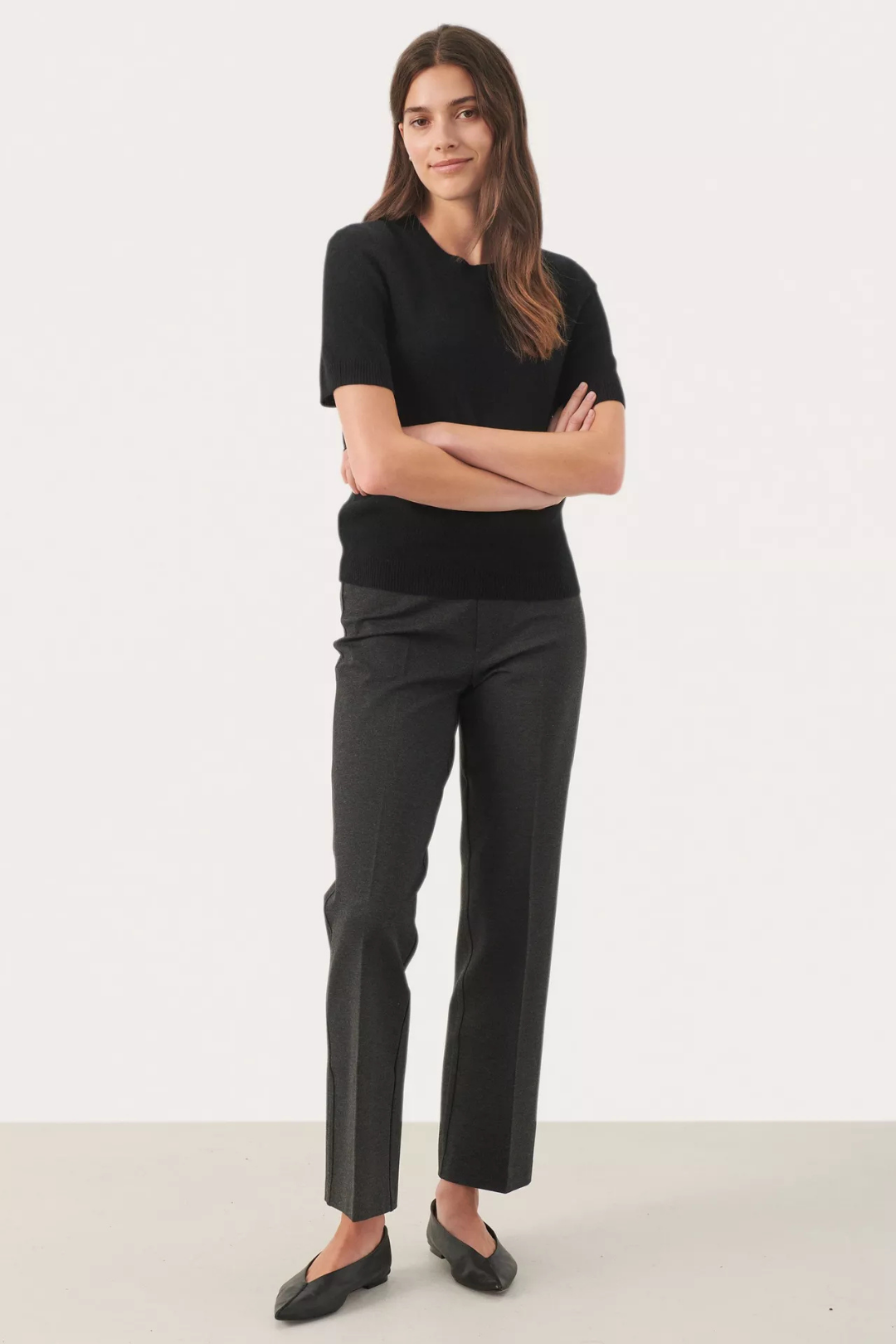 Part Two Everlotta Black Cashmere Jumper