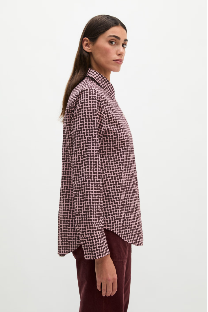 Marc O'Polo Dark Red Long Sleeve Blouse