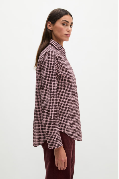 Marc O'Polo Dark Red Long Sleeve Blouse